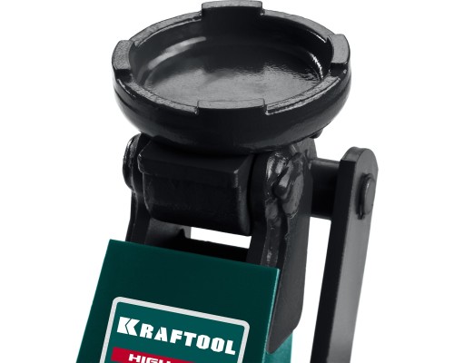 Подкатной домкрат HIGH-LIFT, 20 т, 220-680 мм, для тяжелой техники KRAFTOOL 43455-20