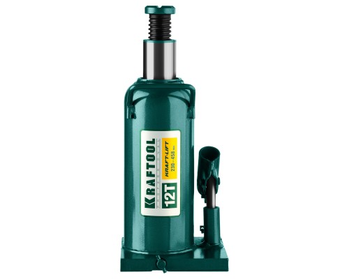 Бутылочный гидравлический домкрат KRAFT-LIFT, 12 т, 230-460 мм KRAFTOOL 43462-12_z01