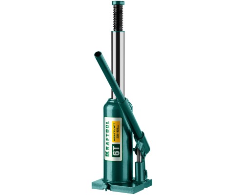 Бутылочный гидравлический домкрат KRAFT-LIFT, 6 т, 216-413 мм KRAFTOOL 43462-6_z01