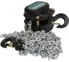 Ручная цепная шестеренная таль 1 т, 3 м KRAFTOOL 43087-1