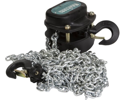 Ручная цепная шестеренная таль 1 т, 3 м KRAFTOOL 43087-1