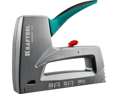Алюминиевый рессорный степлер GRAND-53, тип 53 23GA/13/300 KRAFTOOL 3193