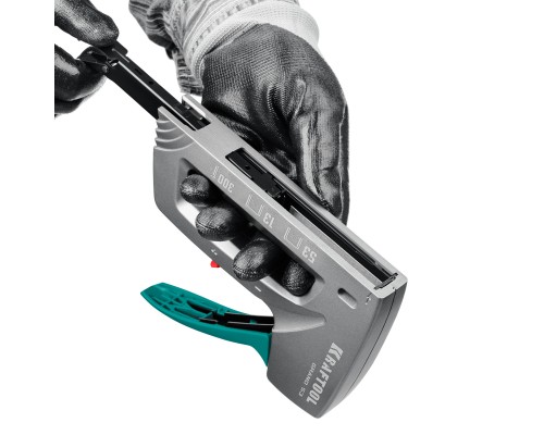 Алюминиевый рессорный степлер GRAND-53, тип 53 23GA/13/300 KRAFTOOL 3193