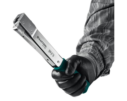 Высокоскоростной стальной скобозабиватель HAMMER TACKER, тип 53 23GA KRAFTOOL 3153