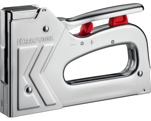 Стальной рессорный степлер EXTREM 53, тип 53 (A/10/JT21) 23GA (6-16 мм)/300/500 KRAFTOOL 3180