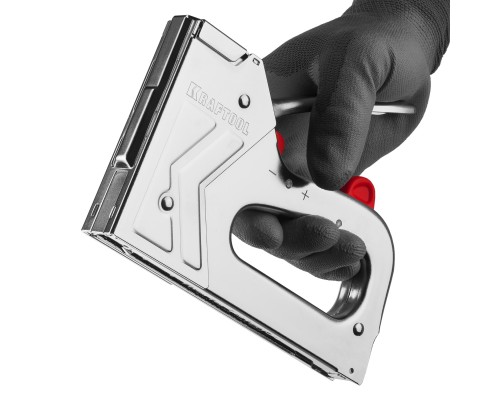 Стальной рессорный степлер EXTREM 53, тип 53 (A/10/JT21) 23GA (6-16 мм)/300/500 KRAFTOOL 3180