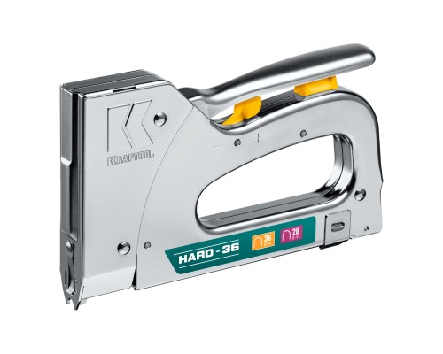 Кабельный рессорный степлер (3186) EXTREM 36, тип 36 (L) калибр 20GA (10-14 мм)/28 KRAFTOOL 3186