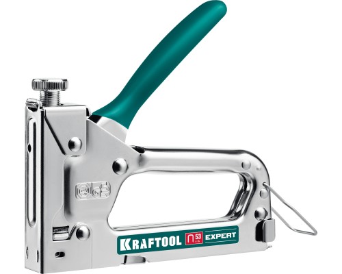 Стальной компактный степлер (3187) Expert-53, тип 53 (A/10/JT21) 23GA (4-14 мм) KRAFTOOL 3187_z01