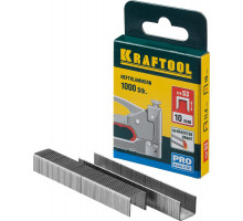 Скобы для степлера тип 53 (A/10/JT21) 10 мм, 1000 шт., калибр 23GA KRAFTOOL 31670-10