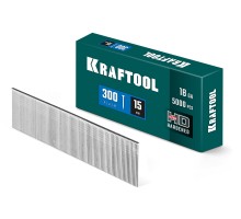 Гвозди тип 300 (47/J/ F) 15 мм, калибр 18GA 5000 шт. KRAFTOOL 31785-15