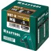 Резьбовые заклепки стальные с насечками Nut-R, М6, уменьш. бортик, 500 шт. KRAFTOOL 311708-06