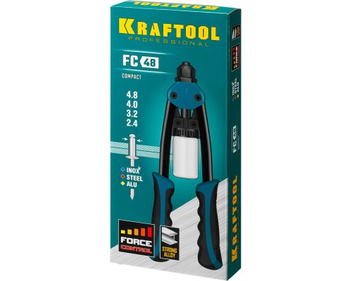 Компактный двуручный заклепочник FC-48, 2.4-4.8 мм, 290 мм KRAFTOOL 31161_z01