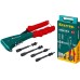 Комбинированный литой заклепочник в кейсе Combo2-M6, 2 вида заклепок KRAFTOOL 31180