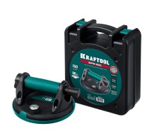 Вакуумная присоска SPG-150 d-150 мм, макс 80 кг, манометр KRAFTOOL 33256-15