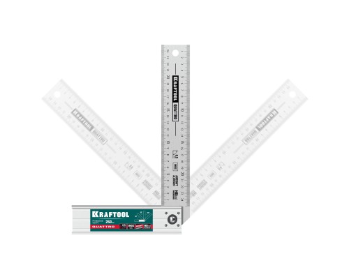 Складной столярный угольник QUATTRO, 250 мм, 4 положения KRAFTOOL 3444