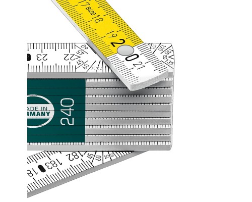 Профессиональный складной деревянный метр PRO-90 Kontakt, 2.4 м KRAFTOOL 34729