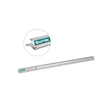 Усиленная алюминиевая линейка со стальной направляющей KRAFT-LINE, 1.0 м KRAFTOOL 34275-100