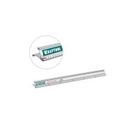 Усиленная алюминиевая линейка со стальной направляющей KRAFT-LINE, 0.6 м KRAFTOOL 34275-60
