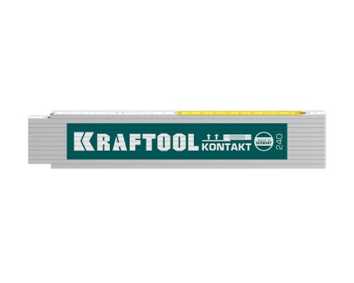 Профессиональный складной деревянный метр PRO-90 Kontakt, 2.4 м KRAFTOOL 34729