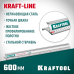 Усиленная алюминиевая линейка со стальной направляющей KRAFT-LINE, 0.6 м KRAFTOOL 34275-60