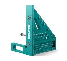 Высокоточный алюминиевый угольник 3D Square, 7-в-1 KRAFTOOL 3446