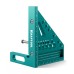 Высокоточный алюминиевый угольник 3D Square, 7-в-1 KRAFTOOL 3446