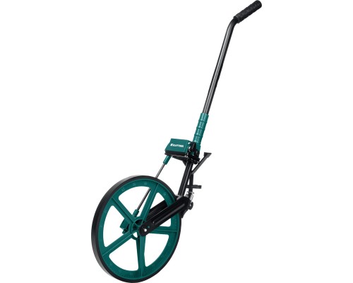 Измерительное колесо с металлическим шасси и рукояткой 0.1-99999.9 м KRAFTOOL 34756