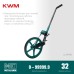 Измерительное колесо с металлическим шасси и рукояткой 0.1-99999.9 м KRAFTOOL 34756