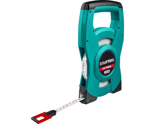 Геодезическая стальная мерная лента EXTREM, 100 м KRAFTOOL 34185-100
