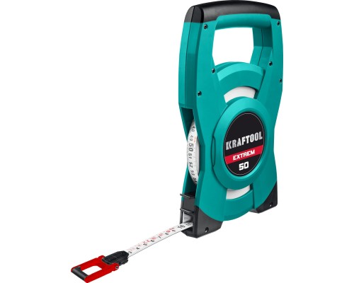 Геодезическая стальная мерная лента 50 м KRAFTOOL 34185-50