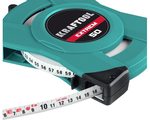 Геодезическая стальная мерная лента 50 м KRAFTOOL 34185-50