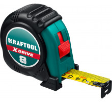 Рулетка X-Drive, 8 мx25 мм KRAFTOOL 34122-08_z02