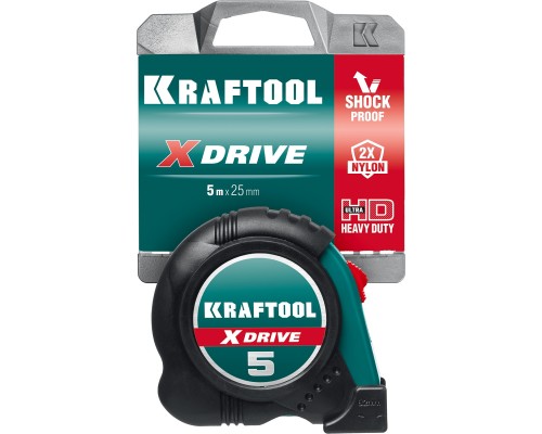 Рулетка X-Drive, 5 мx25 мм KRAFTOOL 34122-05-25_z02