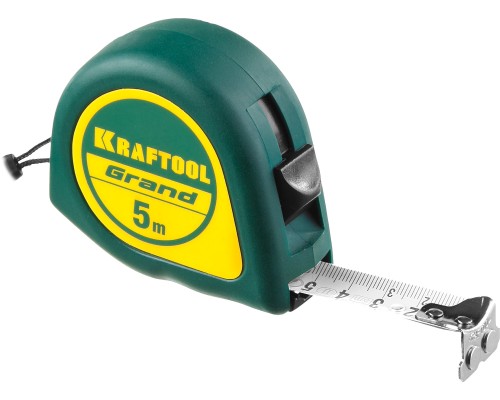 Рулетка Grand, 5 мx19 мм KRAFTOOL 34022-05-19