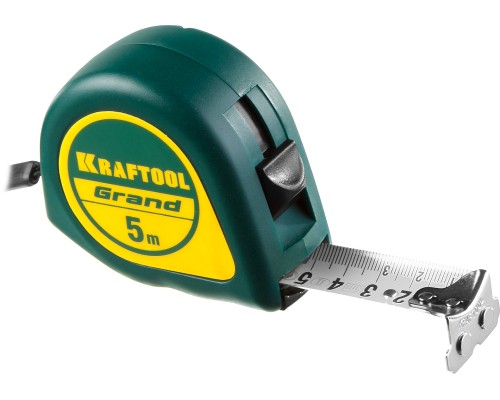 Рулетка Grand, 5 мx25 мм KRAFTOOL 34022-05-25