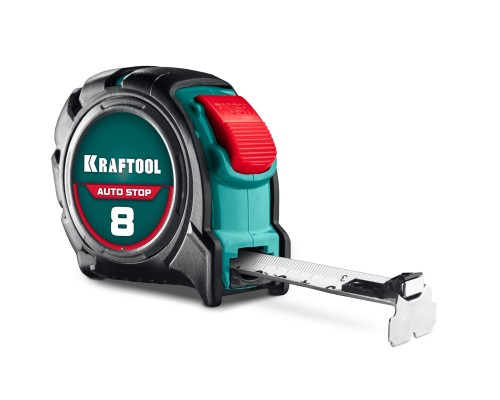 Профессиональная рулетка с автостопом AutoStop 8мx25мм KRAFTOOL 3412-8-25_z01