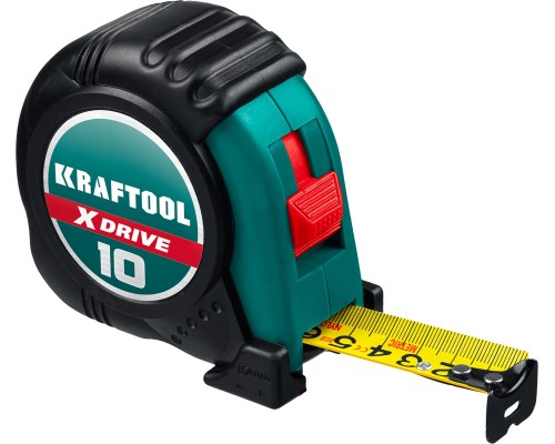 Рулетка X-Drive, 10 мx25 мм KRAFTOOL 34122-10