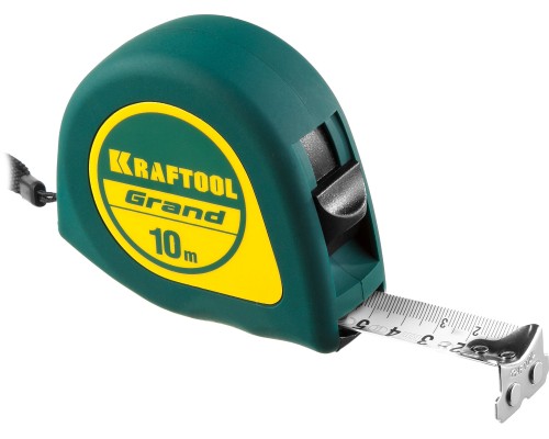 Рулетка Grand, 10 мx25 мм KRAFTOOL 34022-10-25