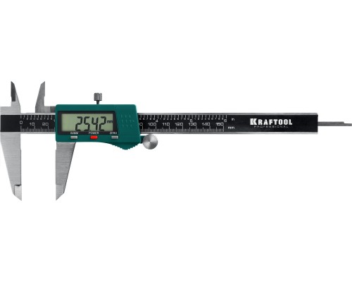Металлический электронный штангенциркуль 150 мм, высокоточный KRAFTOOL 34460-150