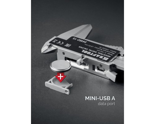 Штангенциркуль твердосплавный HC-150, 150 мм KRAFTOOL 34462-15