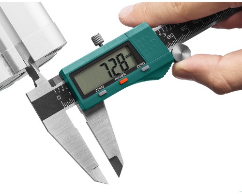 Металлический электронный штангенциркуль 200 мм, высокоточный KRAFTOOL 34460-200