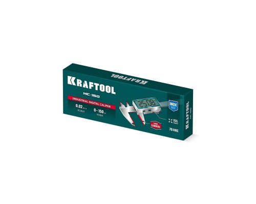 Штангенциркуль твердосплавный HC-150, 150 мм KRAFTOOL 34462-15