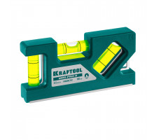 Магнитный компактный уровень Mini-Pro 3, 100 мм KRAFTOOL 34861-010