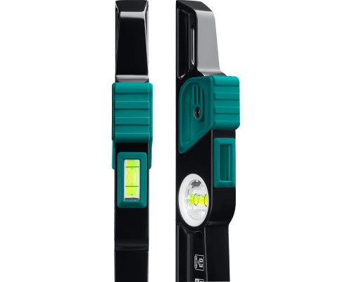 Литой уровень A-RATE CONTROL Shark, 600 мм, с инновационным зеркальным глазком KRAFTOOL 34920-60