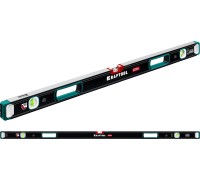 Сверхпрочный магнитный уровень A-RATE CONTROL, 1500 мм, точность 0.3 мм/м, с зеркальным глазком KRAFTOOL 34988-150