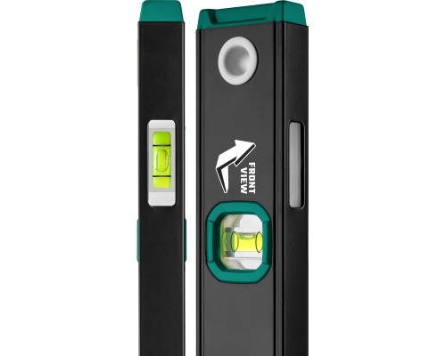 Магнитный уровень 1200 мм, усиленный профиль, с зеркальным глазком KRAFTOOL 34785-120