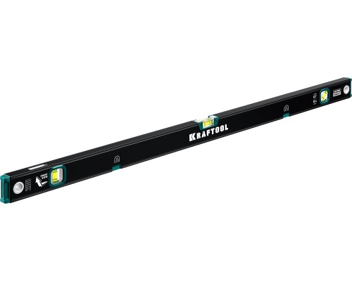 Магнитный уровень 2000 мм, усиленный профиль, с зеркальным глазком KRAFTOOL 34785-200