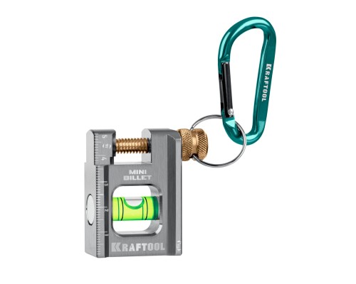 Брусковый магнитный уровень MINI BILLET 50 мм KRAFTOOL 34791