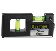 Магнитный компактный уровень Mini-Pro 100 мм KRAFTOOL 1-34861-010