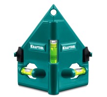 Магнитный угловой уровень POST-LEVEL 3 глазка KRAFTOOL 34788_z01